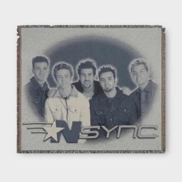 Vintage NSYNC Blanket - Picture 1 of 4